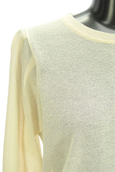 one after another NICE CLAUP（ワンアフターアナザーナイスクラップ）の古着「ボリューム袖ラメシアーニット（ニット）」大画像５へ