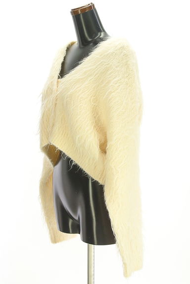 one after another NICE CLAUP（ワンアフターアナザーナイスクラップ）の古着「シャギーニットキャミ+カーディガン（アンサンブル）」大画像３へ