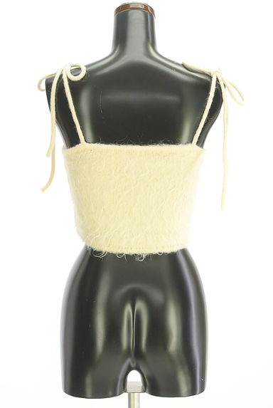 one after another NICE CLAUP（ワンアフターアナザーナイスクラップ）の古着「シャギーニットキャミ+カーディガン（アンサンブル）」大画像５へ