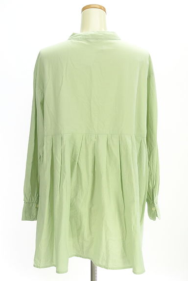 Samansa Mos2（サマンサモスモス）の古着「タックフレアチュニックブラウス（ブラウス）」大画像２へ