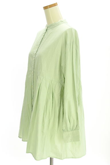 Samansa Mos2（サマンサモスモス）の古着「タックフレアチュニックブラウス（ブラウス）」大画像３へ