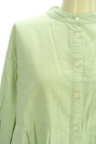 Samansa Mos2（サマンサモスモス）の古着「タックフレアチュニックブラウス（ブラウス）」大画像４へ