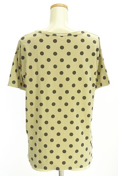 Samansa Mos2（サマンサモスモス）の古着「ドット柄Tシャツ（Ｔシャツ）」大画像２へ