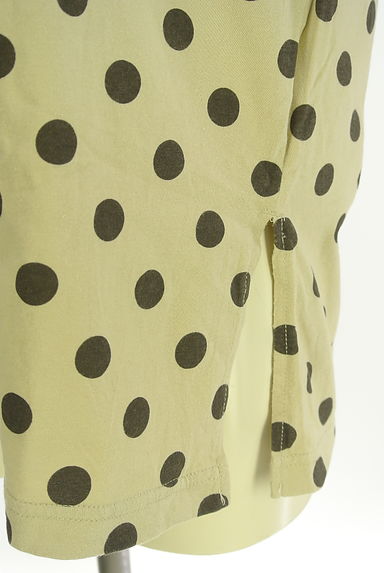 Samansa Mos2（サマンサモスモス）の古着「ドット柄Tシャツ（Ｔシャツ）」大画像５へ