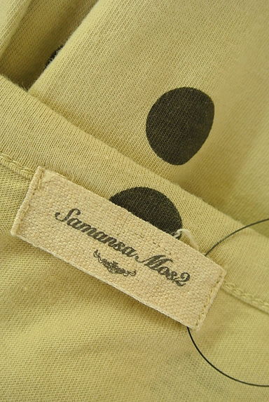 Samansa Mos2（サマンサモスモス）の古着「ドット柄Tシャツ（Ｔシャツ）」大画像６へ