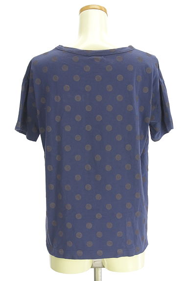 Samansa Mos2（サマンサモスモス）の古着「半そでドット柄Tシャツ（Ｔシャツ）」大画像２へ