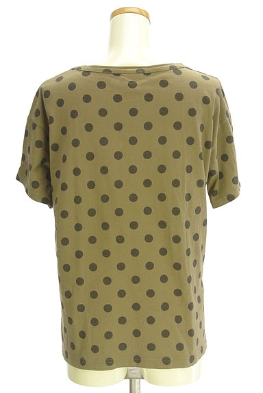 Samansa Mos2（サマンサモスモス）の古着「半そでドット柄Tシャツ（Ｔシャツ）」大画像２へ