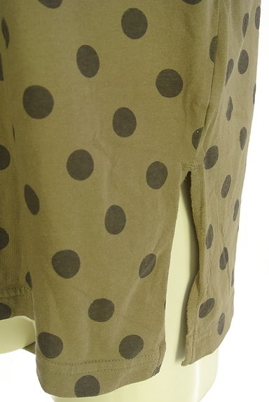 Samansa Mos2（サマンサモスモス）の古着「半そでドット柄Tシャツ（Ｔシャツ）」大画像５へ