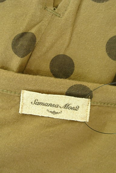 Samansa Mos2（サマンサモスモス）の古着「半そでドット柄Tシャツ（Ｔシャツ）」大画像６へ