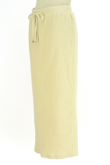 Samansa Mos2（サマンサモスモス）の古着「ペンシルリブニットスカート（ロングスカート・マキシスカート）」大画像３へ