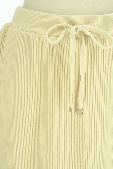 Samansa Mos2（サマンサモスモス）の古着「ペンシルリブニットスカート（ロングスカート・マキシスカート）」大画像４へ