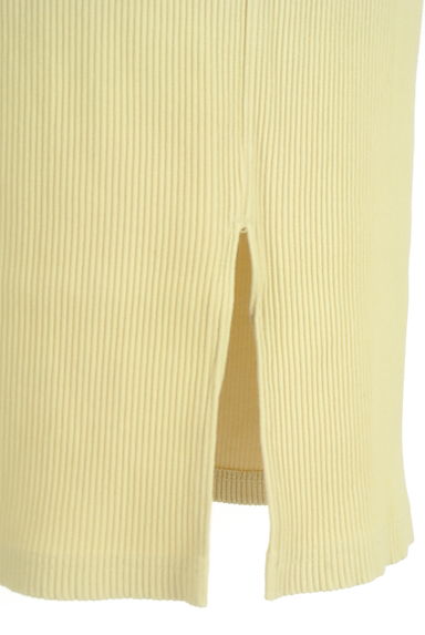 Samansa Mos2（サマンサモスモス）の古着「ペンシルリブニットスカート（ロングスカート・マキシスカート）」大画像５へ