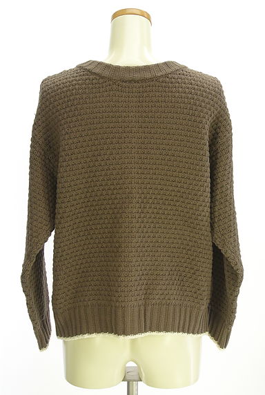 Samansa Mos2（サマンサモスモス）の古着「かぎ針編みニットカーディガン（カーディガン・ボレロ）」大画像２へ