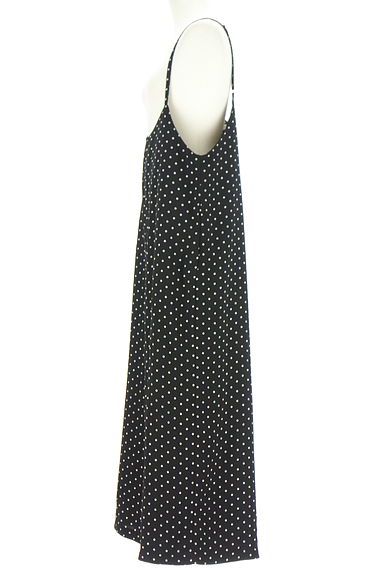 earth music&ecology（アースミュージック＆エコロジー）の古着「ドット柄サロペットパンツ（オーバーオール・サロペット）」大画像３へ