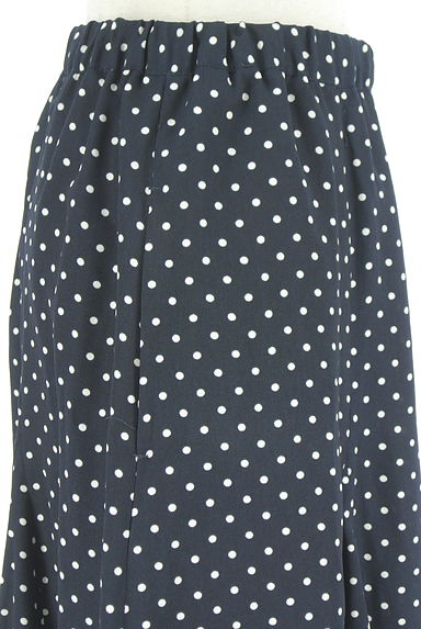 earth music&ecology（アースミュージック＆エコロジー）の古着「ドット柄ロングフレアスカート（ロングスカート・マキシスカート）」大画像４へ