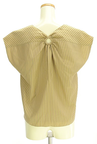 Te chichi（テチチ）の古着「ピンストライプ柄ノースリカットソー（カットソー・プルオーバー）」大画像２へ