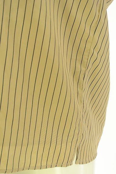 Te chichi（テチチ）の古着「ピンストライプ柄ノースリカットソー（カットソー・プルオーバー）」大画像５へ