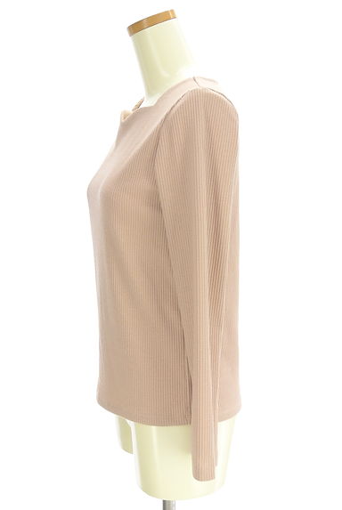 クリックで大画像表示 Couture Brooch(クチュールブローチ)の古着「スカラップリブカットソー(カットソー・プルオーバー)」大画像3へ