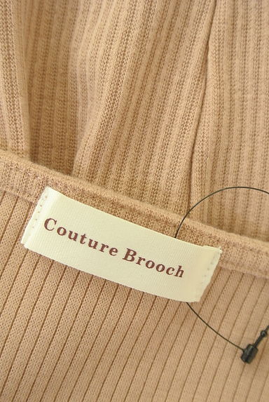 クリックで大画像表示 Couture Brooch(クチュールブローチ)の古着「スカラップリブカットソー(カットソー・プルオーバー)」大画像6へ