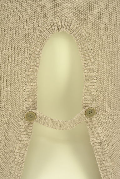 クリックで大画像表示 Samansa Mos2(サマンサモスモス)の古着「背中オープンニットベスト(ベスト・ジレ)」大画像4へ