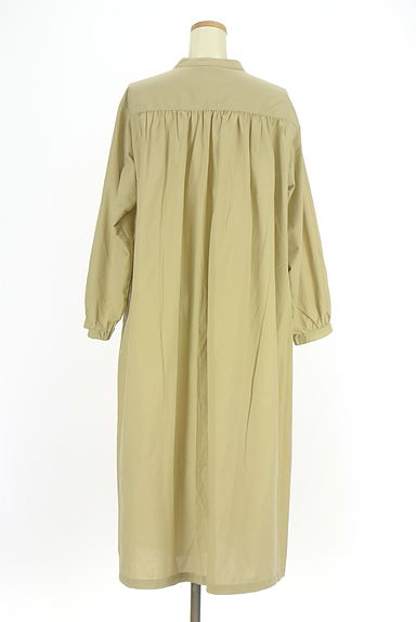 クリックで大画像表示 Samansa Mos2(サマンサモスモス)の古着「バンドカラーシャツワンピース(ワンピース・チュニック)」大画像2へ