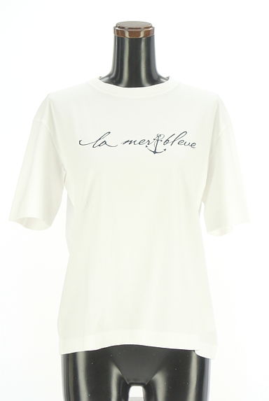 クリックで大画像表示 HUMAN WOMAN(ヒューマンウーマン)の古着「ロゴプリントTシャツ(Tシャツ)」大画像1へ