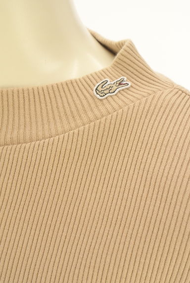LACOSTE（ラコステ）の古着「ハイネックテレコリブカットソー（ニット）」大画像４へ