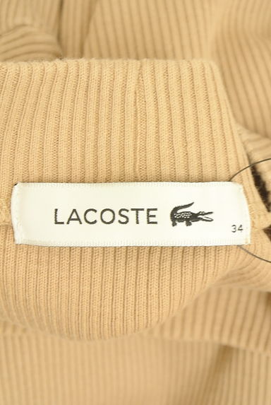 LACOSTE（ラコステ）の古着「ハイネックテレコリブカットソー（ニット）」大画像６へ