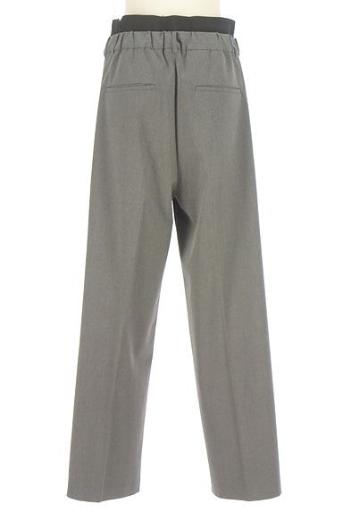 RIVE DROITE（リヴドロワ）の古着「ウエストゴムレイヤード風スラックスパンツ（パンツ）」大画像２へ