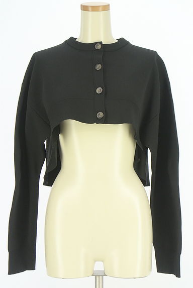 OMMO（オーエムエムオー）の古着「ショート丈ニットカーディガン（カーディガン・ボレロ）」大画像１へ