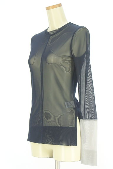 OMMO（オーエムエムオー）の古着「カラー配色メッシュカットソー（カットソー・プルオーバー）」大画像３へ