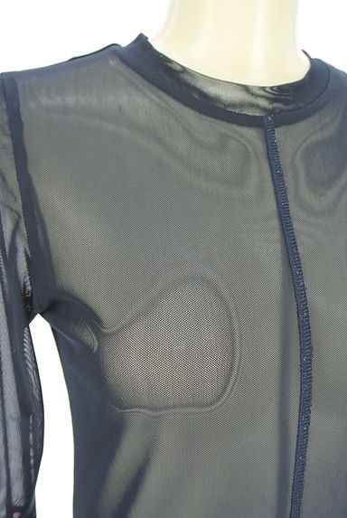 OMMO（オーエムエムオー）の古着「カラー配色メッシュカットソー（カットソー・プルオーバー）」大画像４へ