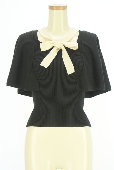 REDYAZEL（レディアゼル）の古着「フレアスリーブニットトップス（ニット）」大画像１へ