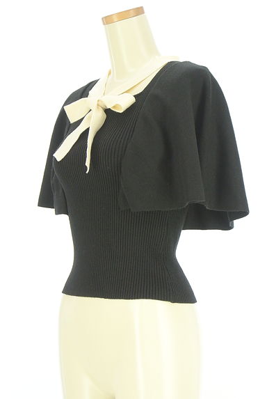 REDYAZEL（レディアゼル）の古着「フレアスリーブニットトップス（ニット）」大画像３へ