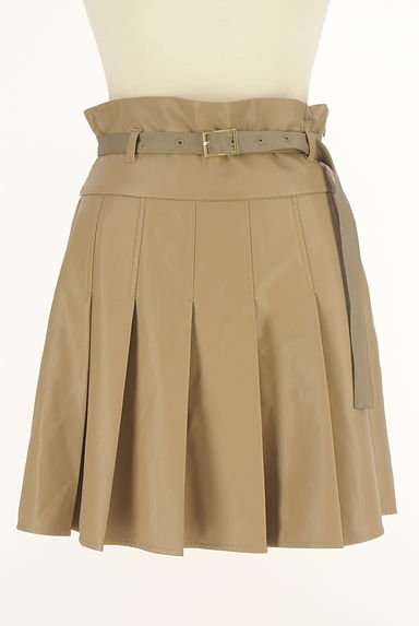 REDYAZEL（レディアゼル）の古着「フェイクレザータックプリーツミニスカート（ミニスカート）」大画像１へ