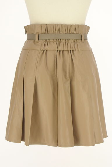 REDYAZEL（レディアゼル）の古着「フェイクレザータックプリーツミニスカート（ミニスカート）」大画像２へ