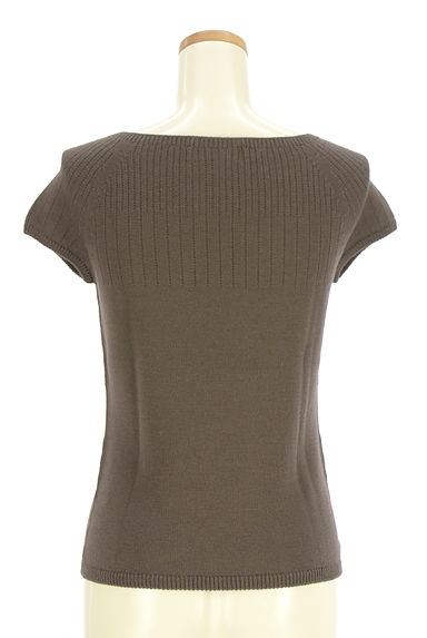 UNTITLED（アンタイトル）の古着「フレンチスリーブニットトップス（ニット）」大画像２へ