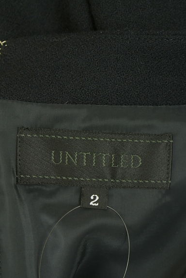 UNTITLED（アンタイトル）の古着「バイカラーウールワンピース（ワンピース・チュニック）」大画像６へ