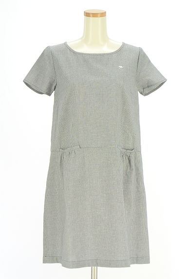 ARNOLD PALMER（アーノルドパーマー）の古着「半そでチェック柄ワンピース（ワンピース・チュニック）」大画像１へ