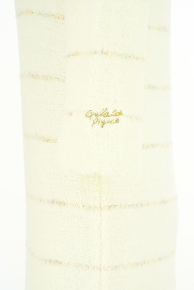 gelato pique（ジェラートピケ）の古着「8分袖ボーダー柄ワンピース（ワンピース・チュニック）」大画像４へ