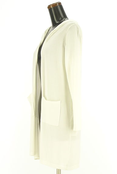 Tiaclasse（ティアクラッセ）の古着「フーディーニットカーディガン（カーディガン・ボレロ）」大画像３へ