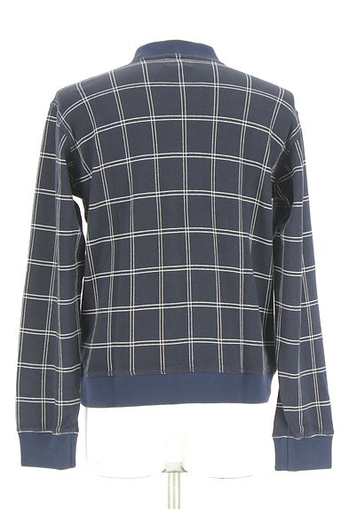 agnes b（アニエスベー）の古着「ハイネックグラフチェックプルオーバー（スウェット・パーカー）」大画像２へ