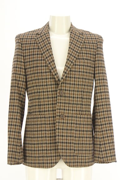 URBAN RESEARCH（アーバンリサーチ）の古着「ガンクラブチェック柄ウール混テーラードジャケット（ジャケット）」大画像１へ