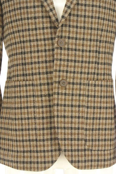URBAN RESEARCH（アーバンリサーチ）の古着「ガンクラブチェック柄ウール混テーラードジャケット（ジャケット）」大画像４へ
