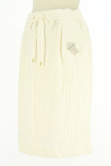 Pinky＆Dianne（ピンキー＆ダイアン）の古着「膝丈ストライプタイトスカート（スカート）」大画像４へ