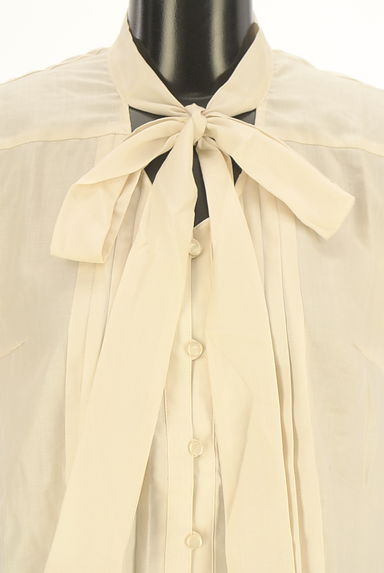 INDIVI（インディヴィ）の古着「半そでボウタイブラウス（ブラウス）」大画像４へ