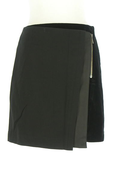 INDIVI（インディヴィ）の古着「別地切替ミニスカート（ミニスカート）」大画像１へ
