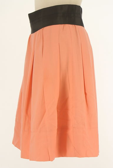 QUEENS COURT（クイーンズコート）の古着「配色膝丈フレアスカート（スカート）」大画像３へ
