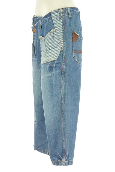 CUBE SUGAR（キューブシュガー）の古着「8分丈デニムパンツ（デニムパンツ）」大画像３へ