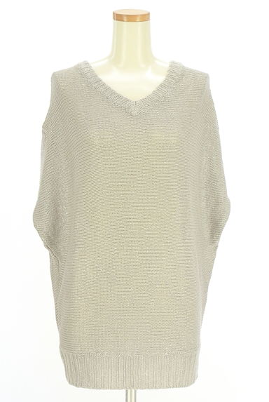 Pinky＆Dianne（ピンキー＆ダイアン）の古着「ラメ混ローゲージドルマンニットプルオーバー（ニット）」大画像１へ